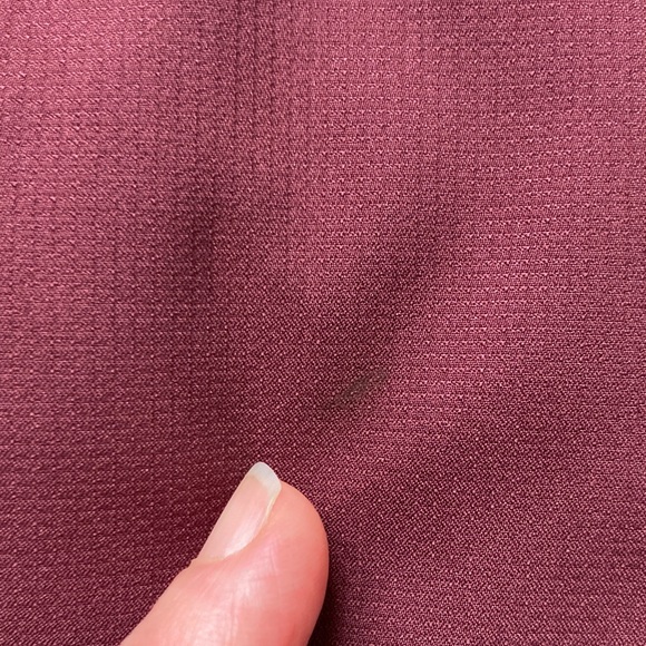 Girlfriend Collective Wine Cropped Recycled Puffer Jacket Minimalist Edgy sz XS - Picture 12 of 13